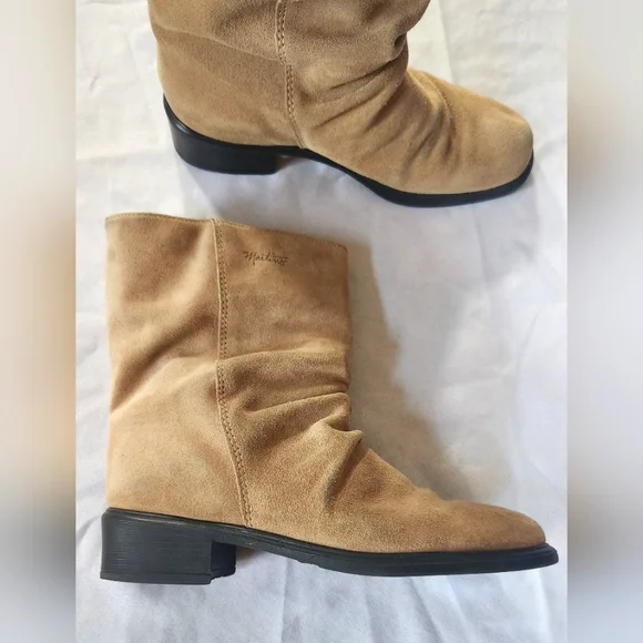 Martino Suede Boots Sz 9.5 - Picture 1 of 5